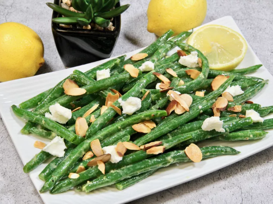 Cold Green Bean Salad with Lemon Vinaigrette